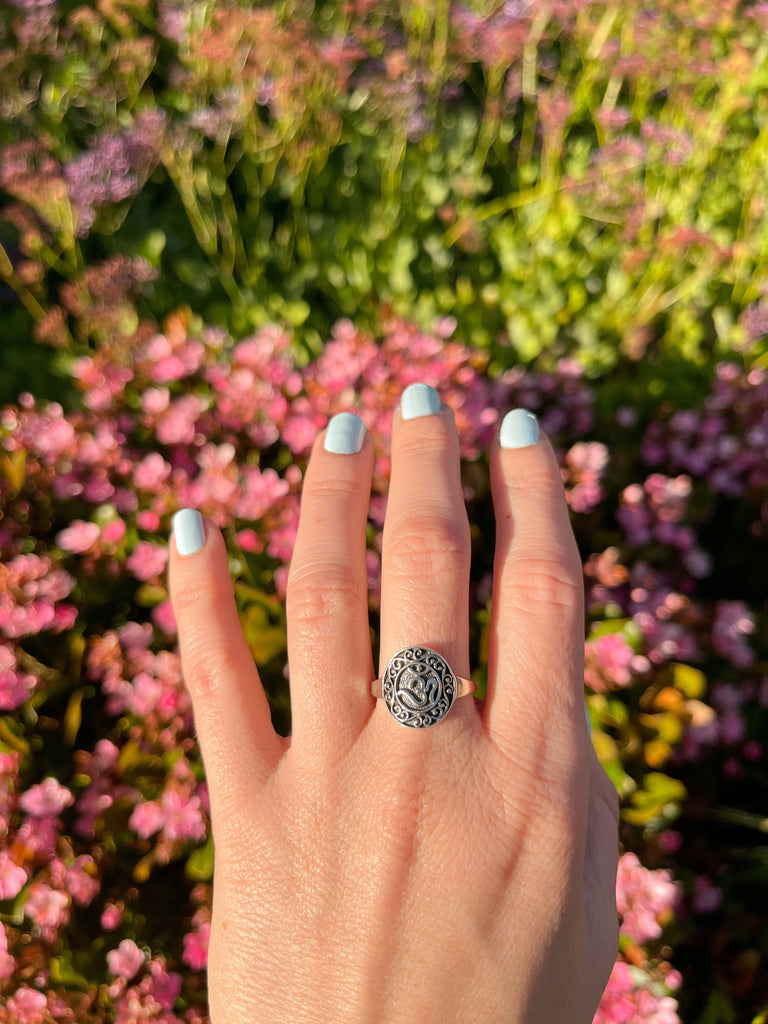 Silver Ohm Ring