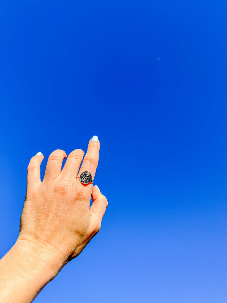 Silver Ohm Ring