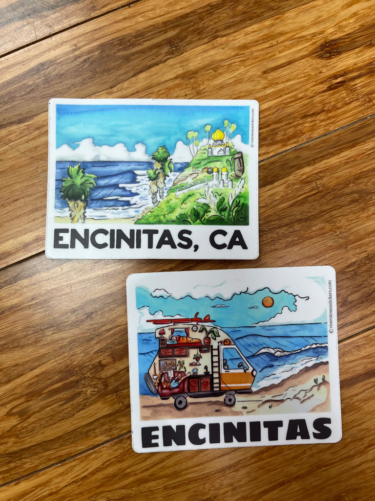 Local Encinitas Art Sticker