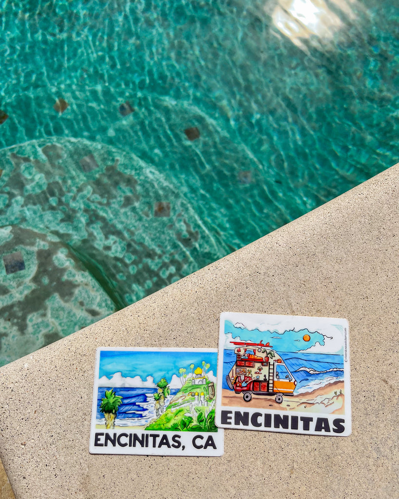Local Encinitas Art Sticker