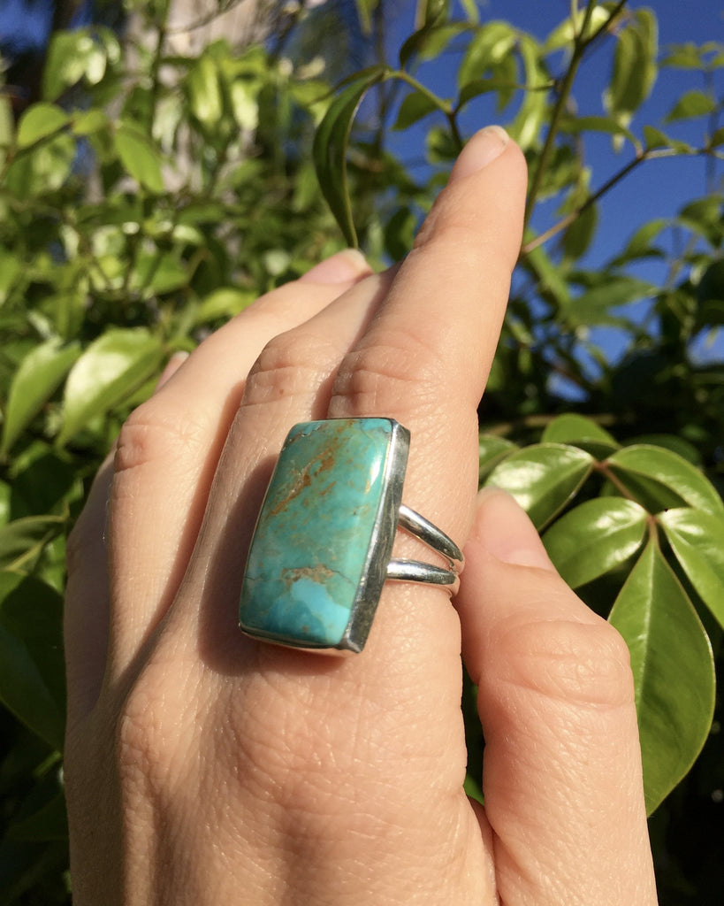 Turquoise Balanced Ring