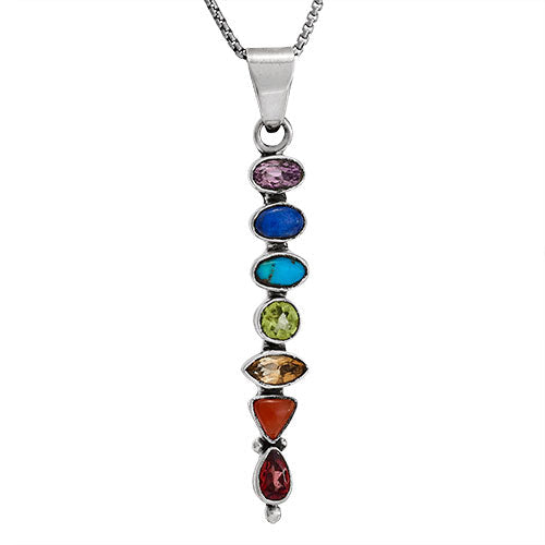 Chakra Stone Necklace