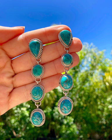 Turquoise Mantra Ring