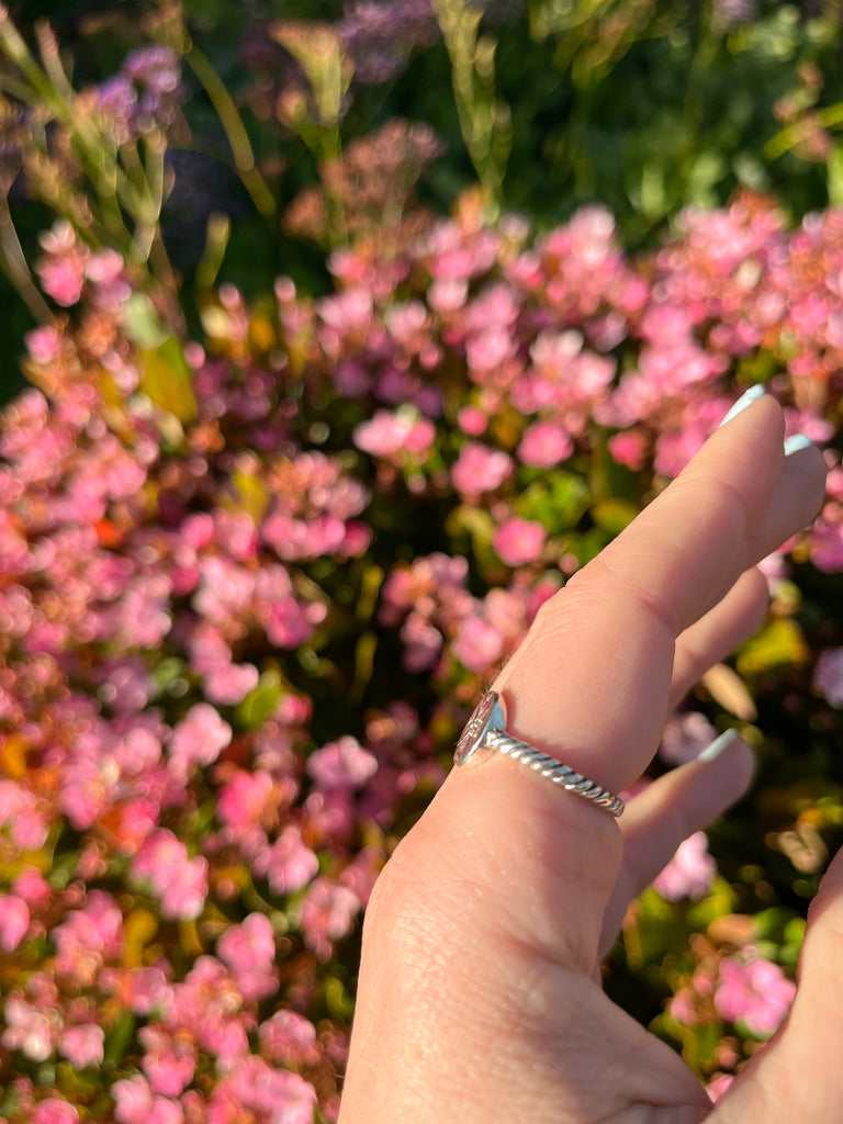 Silver Compass Ring