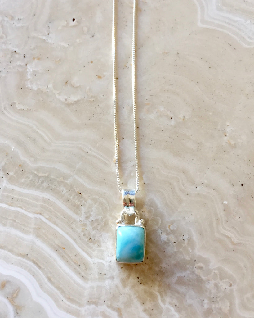 Larimar Sea-renity Necklace