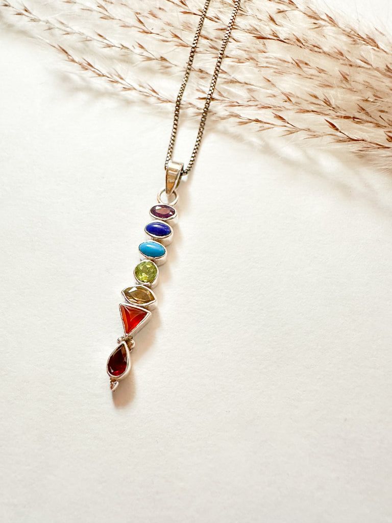 Chakra Stone Necklace