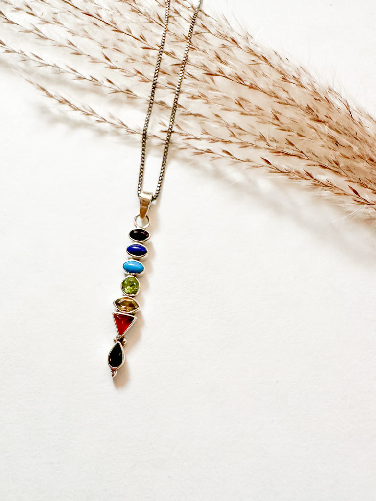 Chakra Stone Necklace