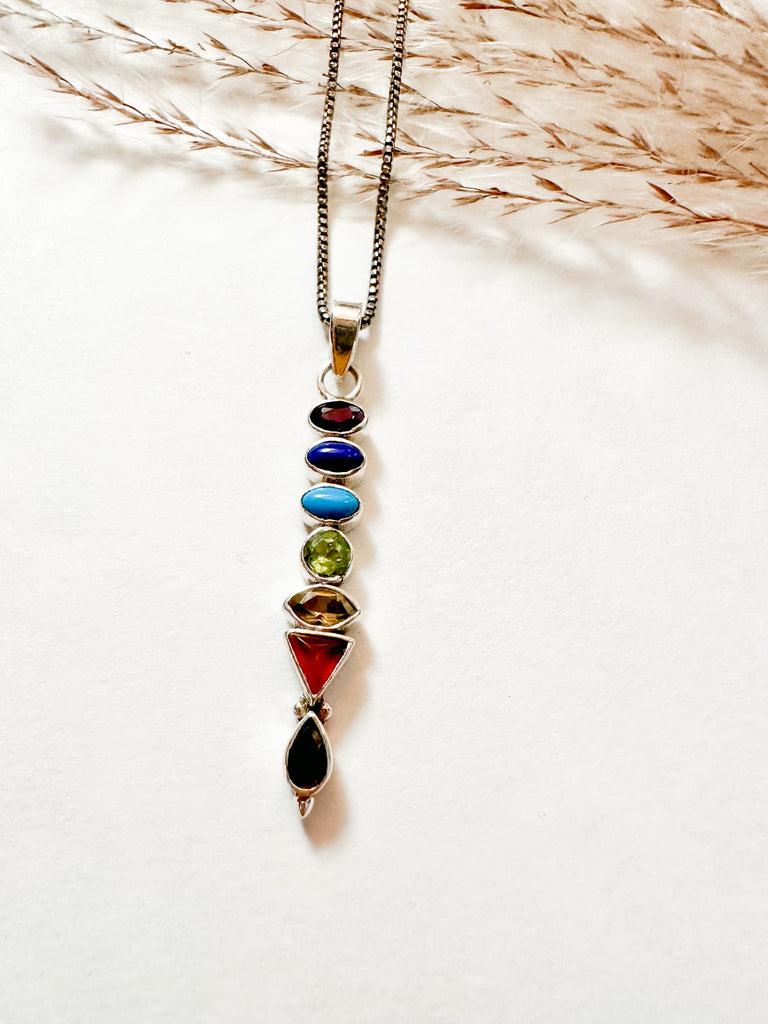 Chakra Stone Necklace