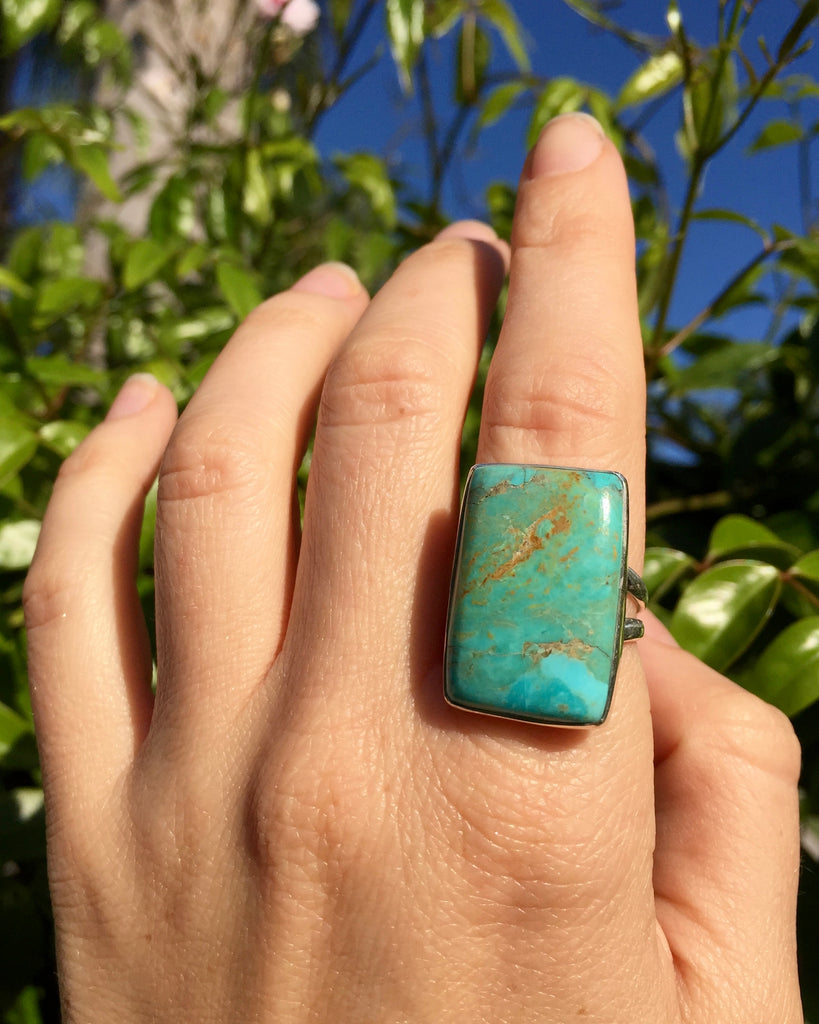 Turquoise Balanced Ring
