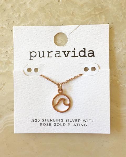 Pura Vida Wave Necklace