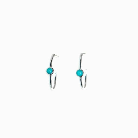 Silver & Turquoise Grateful Ring