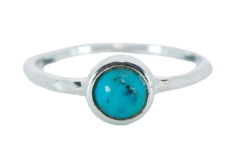 Turquoise Mantra Ring