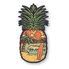 Pineapple Surf - Hawaii Bamboo Wood Sticker