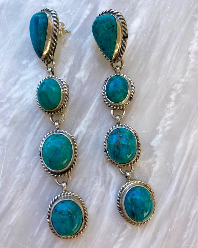 Turquoise Drop Earrings