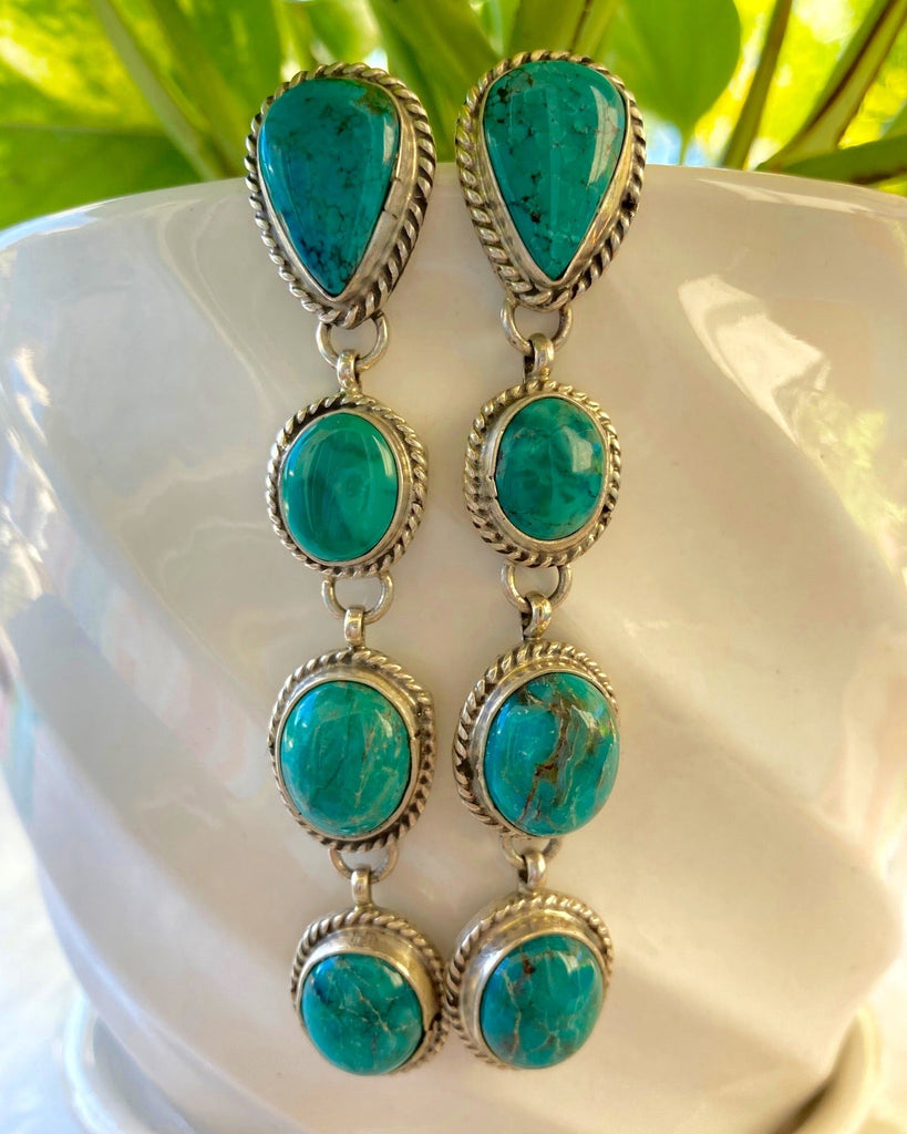 Turquoise Drop Earrings