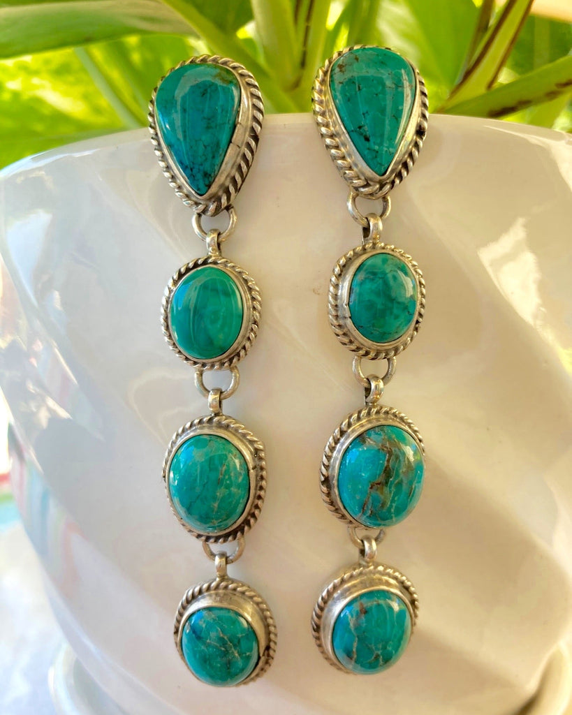 Turquoise Drop Earrings