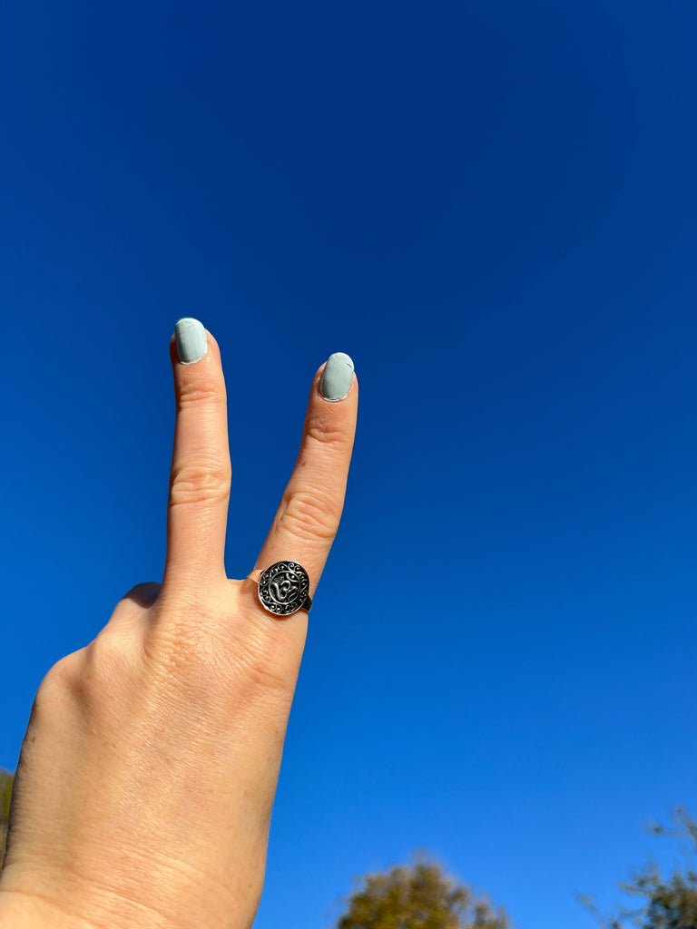 Silver Ohm Ring