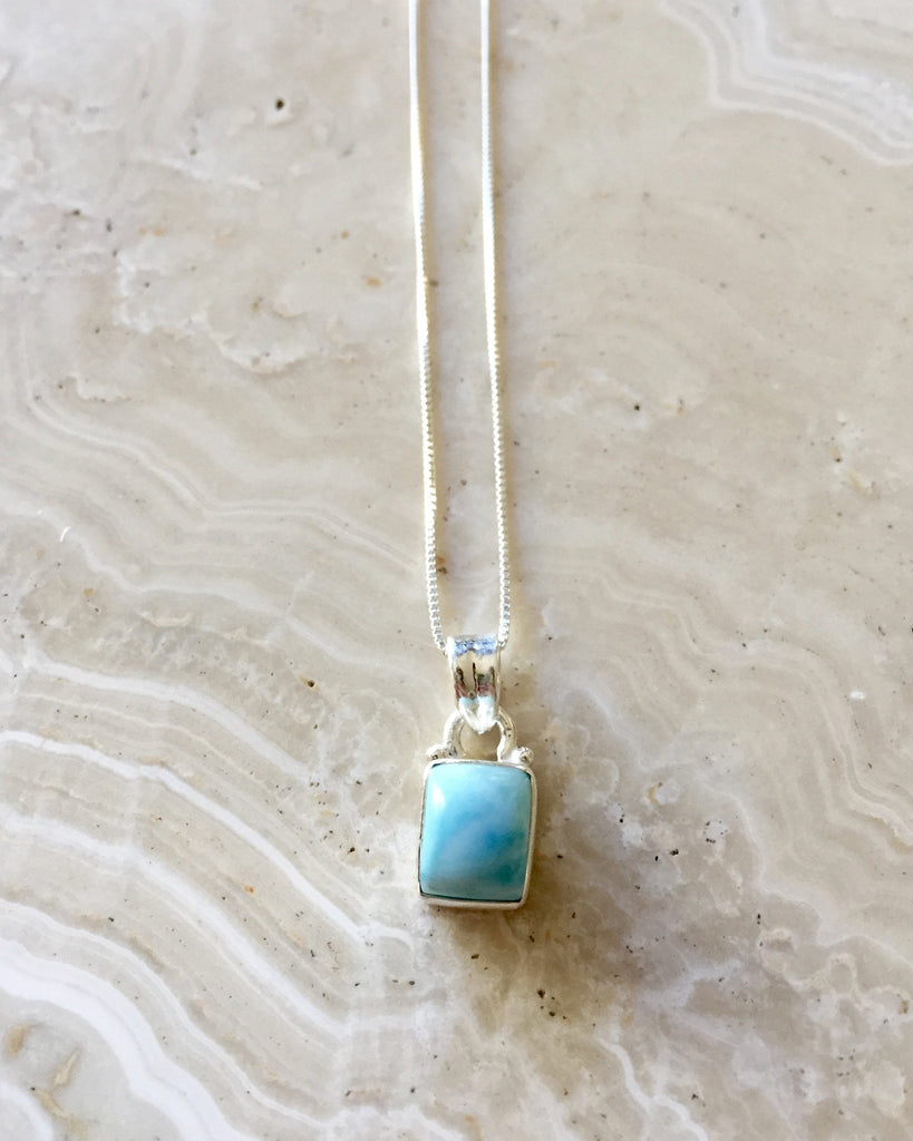 Larimar Sea-renity Necklace