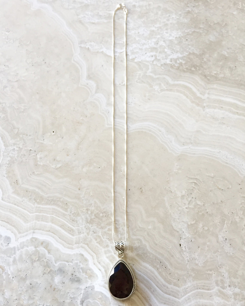 Smokey Quartz Bliss Necklace