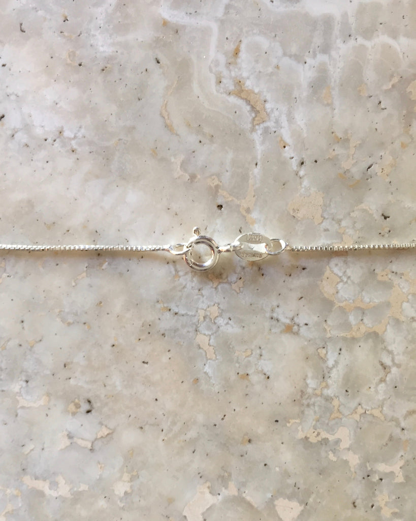 Feather Sterling Silver Necklace