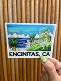 Local Encinitas Art Sticker