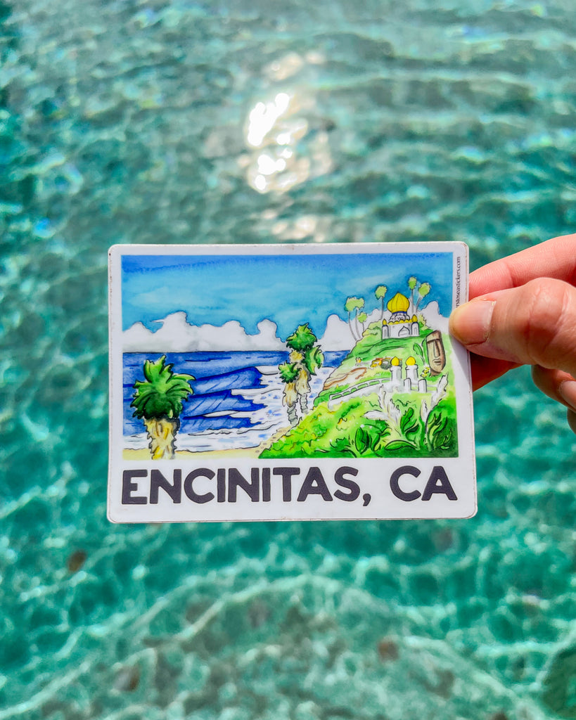Local Encinitas Art Sticker