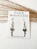 Silver & Turquoise Drop Earrings