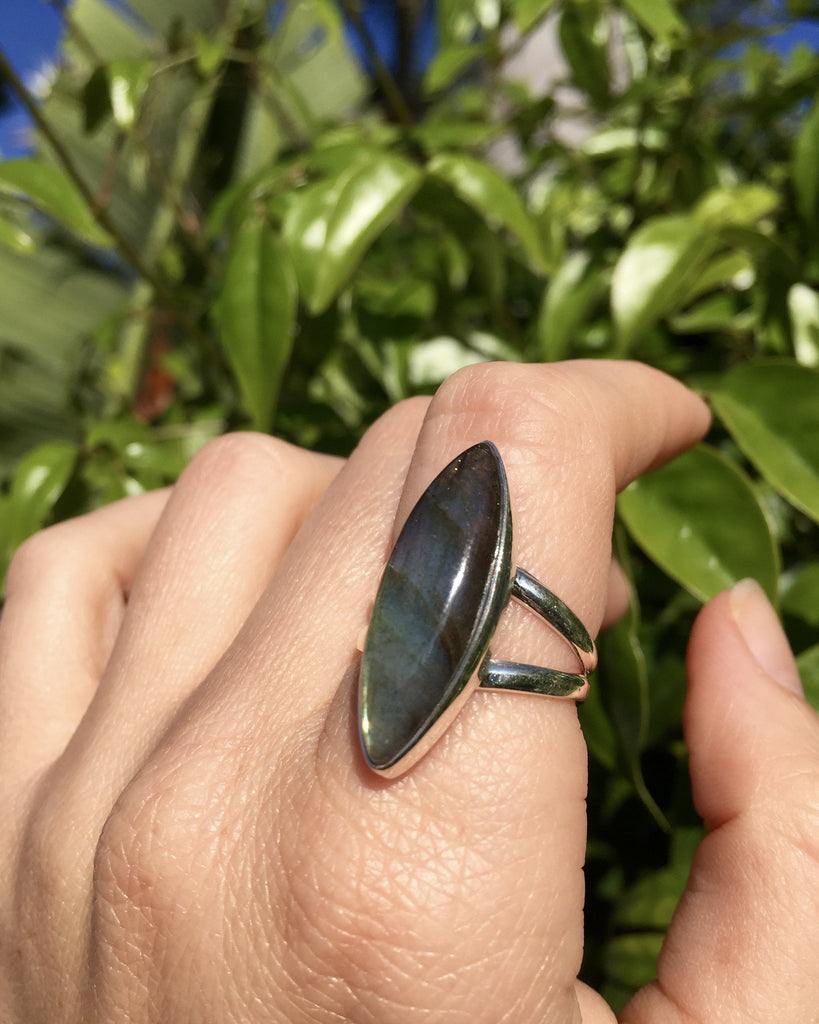 Labradorite Mystic Ring