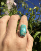 Silver & Turquoise Peaceful Ring