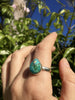 Silver & Turquoise Calm Ring