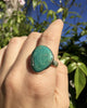 Turquoise Groove Ring