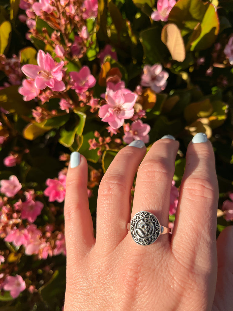 Silver Ohm Ring