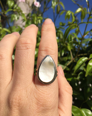 Silver & Turquoise Peaceful Ring