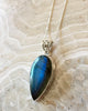 Labradorite Flourish Necklace